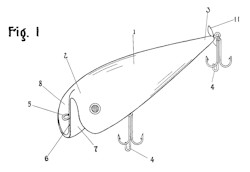 Patent drawing for Rainey's Secret
